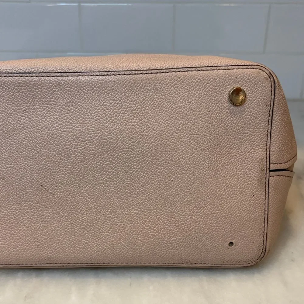 Kate Spade Bag Purse Handbag Leather Tote Bag Pebbled Large Margaux Pocketbook